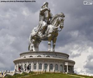 пазл Конная статуя Чингисхана, Монголия